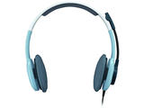 Слушалки Logitech H250 Ice Blue