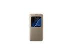 Калъфи Samsung S View Cover за Samsung Galaxy S7 edge, златист