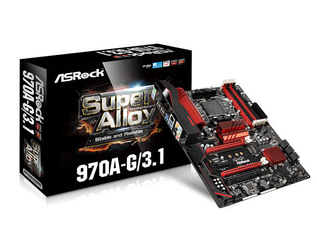 Дънни платки ASRock 970A-G/3.1
