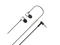 Слушалки LG Quad Beat 3, в черно-сребристо