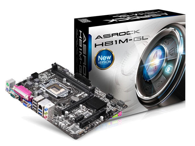 Дънни платки ASRock H81M-GL