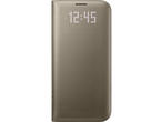 Калъфи Samsung Galaxy S7 edge LED Cover, в златисто