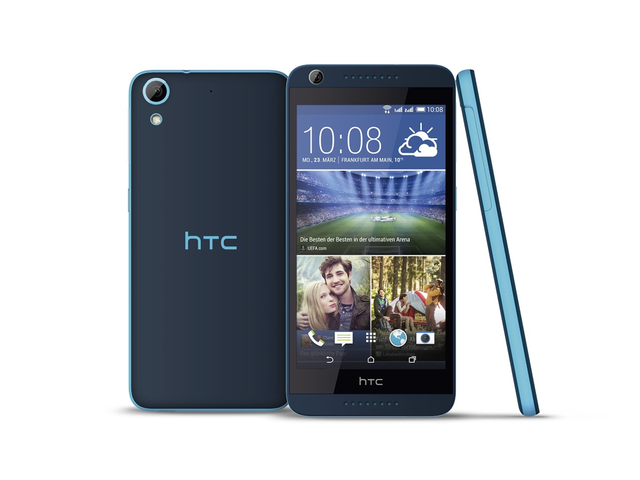 Смартфони HTC Desire 626G 8GB, син цвят + 750MB 4G интернет на месец