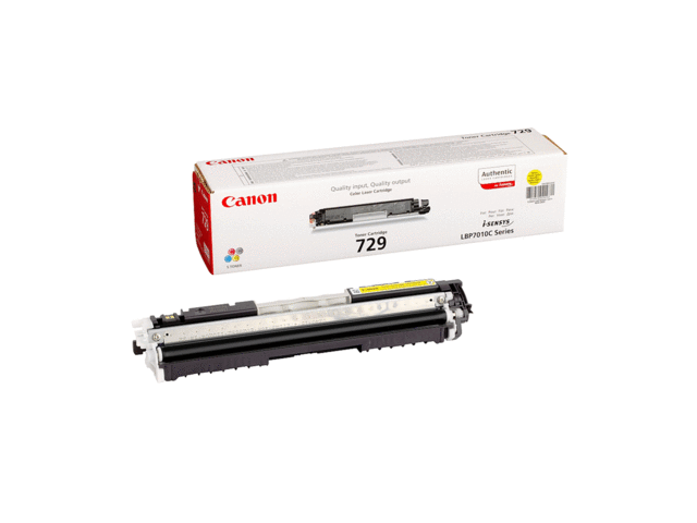Консумативи Оригинален тонер Canon CRG-729Y