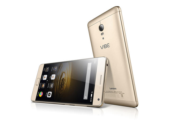 Смартфони Lenovo Vibe P1 Pro 32GB, златист цвят + 750MB 4G интернет на месец