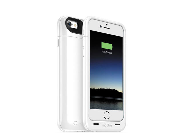 Калъфи Mophie juice pack plus за iPhone 6/6s, в бяло