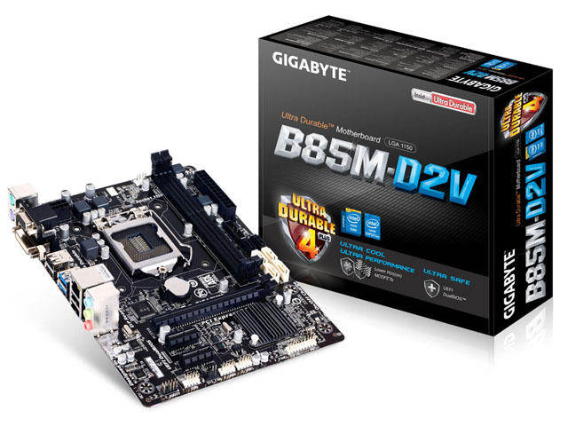 Дънни платки Gigabyte GA-B85M-D2V