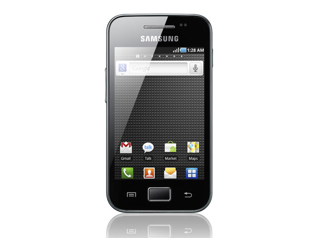 Смартфони Samsung Galaxy Ace S5830 158MB, черен цвят