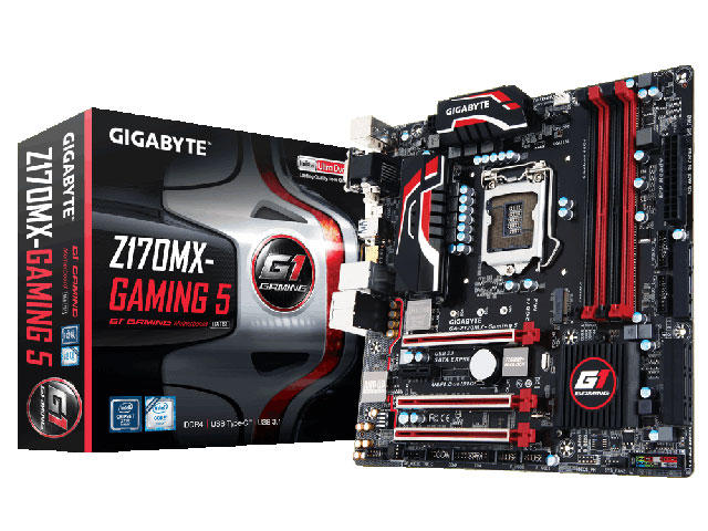 Дънни платки Gigabyte GA-Z170MX-Gaming 5