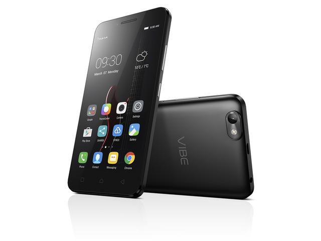 Смартфони Lenovo Vibe C (A2020) 8GB, черен цвят + 750MB 4G интернет на месец
