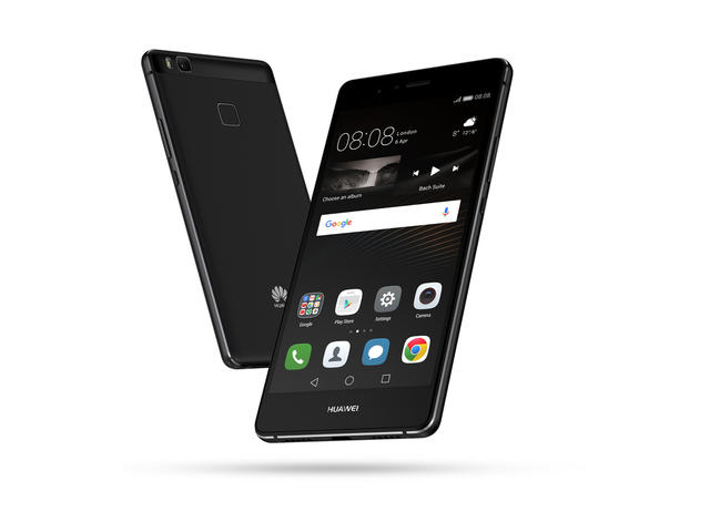 Смартфони Huawei P9 lite с две SIM карти, 16GB, черен цвят + 750MB 4G интернет на месец