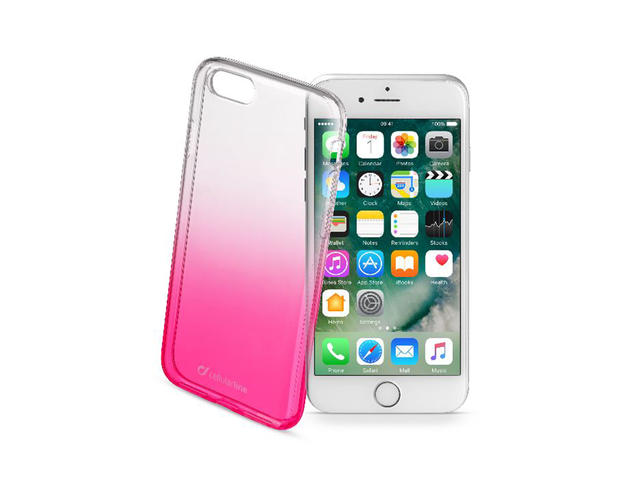 Калъфи Cellular line Shadow калъф за iPhone 7, розов