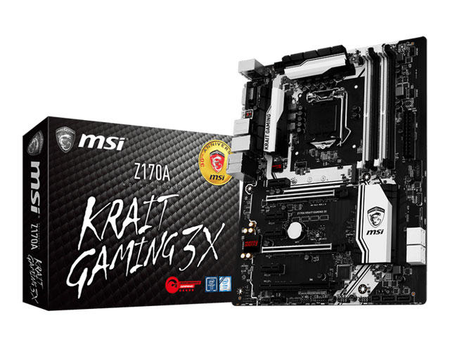 Дънни платки MSI Z170A KRAIT GAMING 3X
