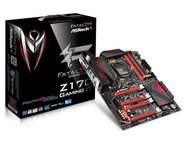 Дънни платки ASRock Fatal1ty Z170 Professional Gaming i7
