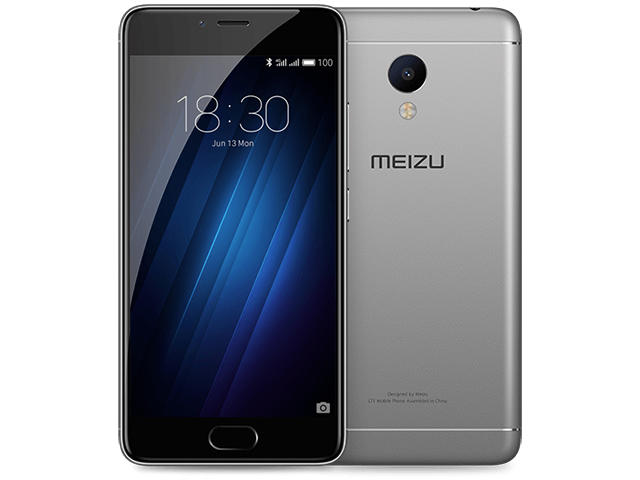 Смартфони Meizu m3s 32GB, сив цвят + 750MB 4G интернет на месец