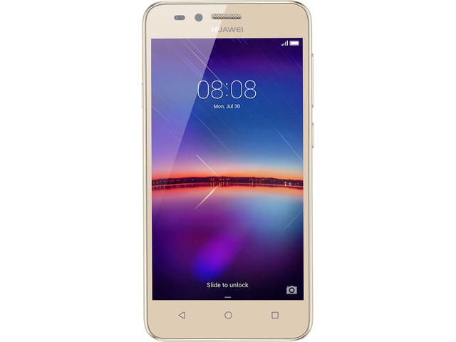 Смартфони Huawei Y3II две SIM карти 8GB, златист цвят + 750MB 4G интернет на месец