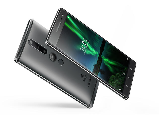 Смартфони Lenovo Phab2 Pro 64GB, сив цвят