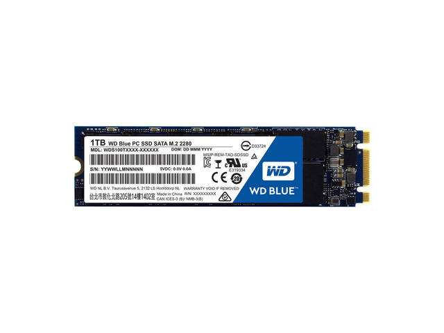 SSD 1ТB M.2 2280 WD Blue