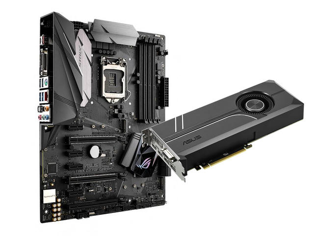 Дънни платки Комплект ASUS ROG STRIX Z270F GAMING +  Asus GeForce TURBO GTX1080-8G