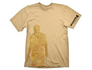 Облекло и аксесоари Uncharted 4 T-Shirt Nathan Drake Map, Size L