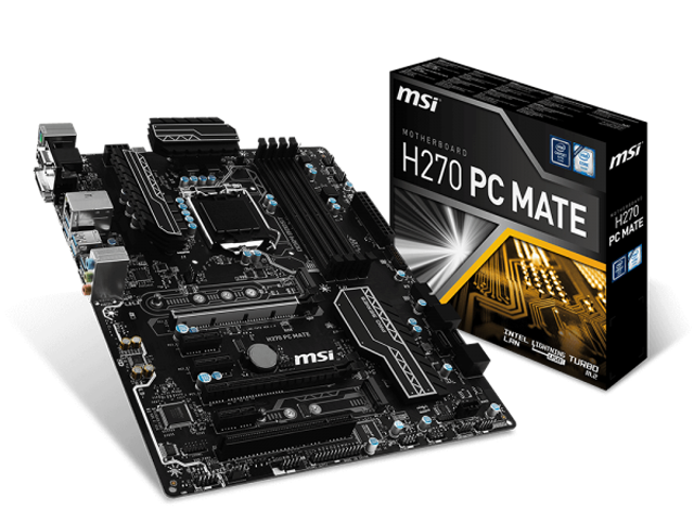 Дънни платки MSI H270 PC MATE