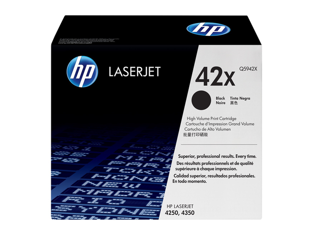 Консумативи Оригинален тонер HP 42X Black LaserJet 