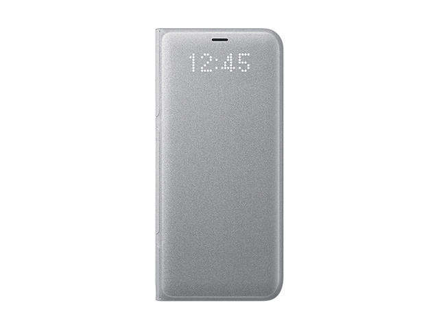 Калъфи Samsung Galaxy S8+ LED View Cover, в сребристо