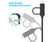 Кабели и Адаптери iLuv 2-в-1 Lightning кабел с Micro USB, в черно