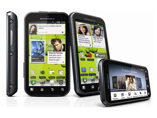Смартфони Motorola DEFY+ 2GB, черен цвят
