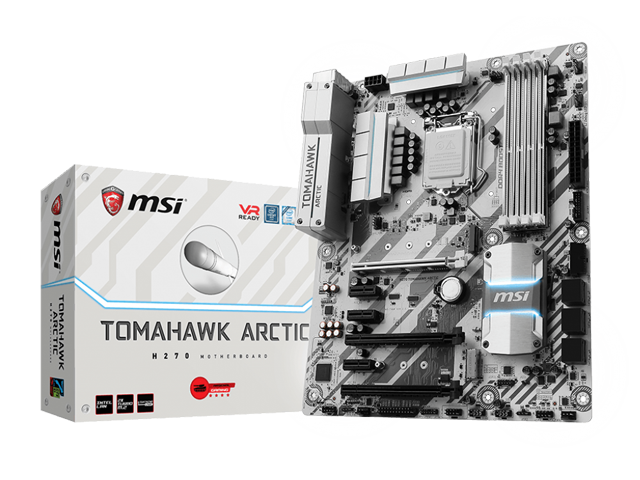Дънни платки MSI H270 TOMAHAWK ARCTIC