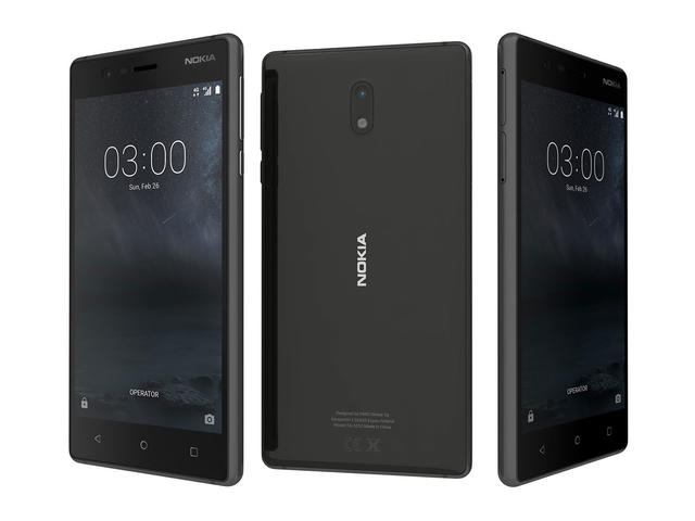 Смартфони Nokia 3 DS, черен цвят