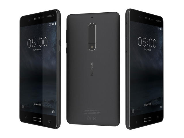 Смартфони Nokia 5 DS, черен цвят