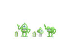 USB памети Tribe 16GB Pixar Mike Wazowski