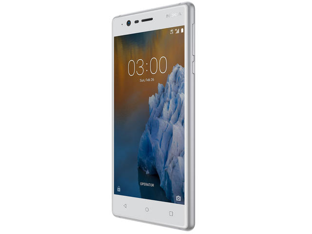 Смартфони Nokia 3 бял цвят