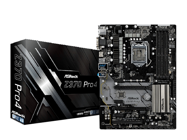 Дънни платки ASRock Z370 Pro4