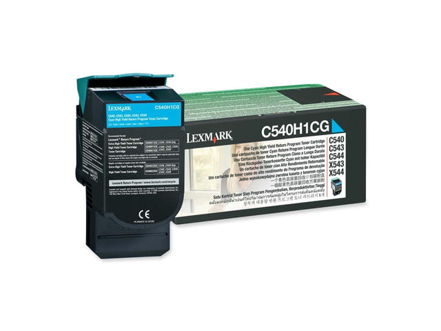 Консумативи Оригинален Lexmark C54x, X54x Cyan