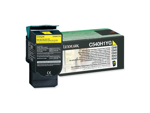 Консумативи Оригинален Lexmark C54x, X54x Yellow