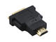 Кабели и Адаптери Hama DVI HDMI адаптер, HDMI - DVI, позлатен, екраниран
