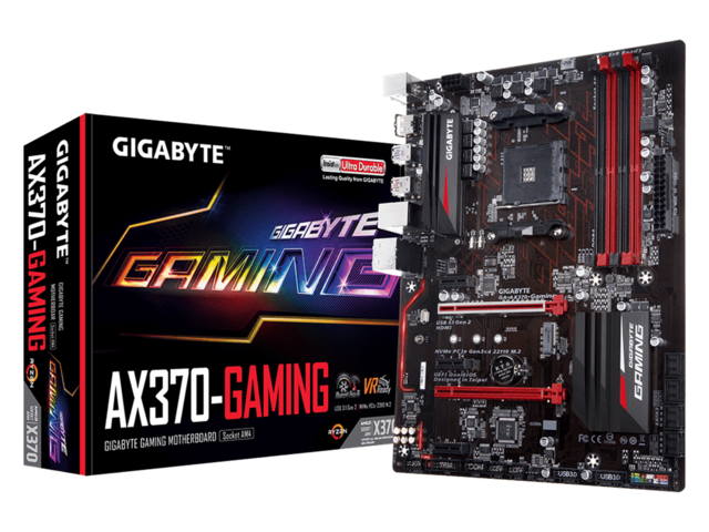 Дънни платки Gigabyte GA-AX370-Gaming