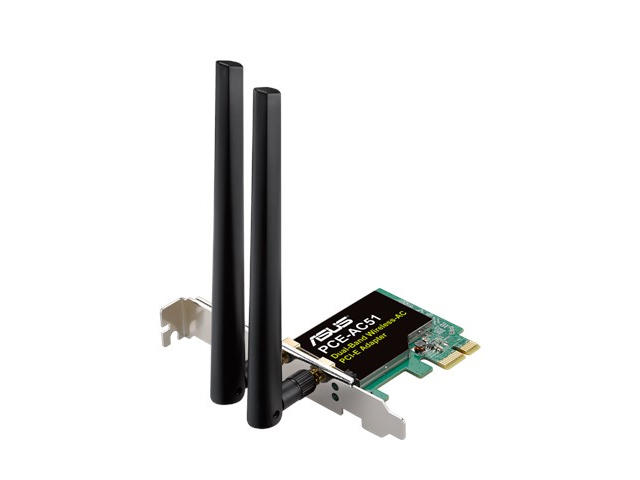 Безжични адаптери ASUS PCE-AC51