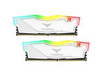 Оперативна памет 8GB (2x4GB) DDR4 2400MHz Team T-Force Delta RGB White