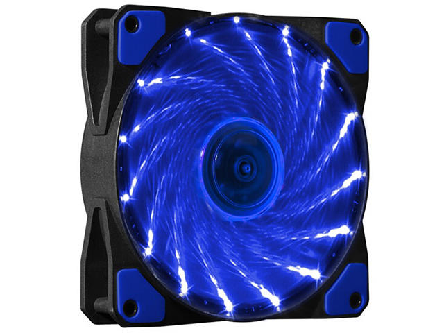 Вентилатори Makki Fan 120mm - 15 BLUE LED lights