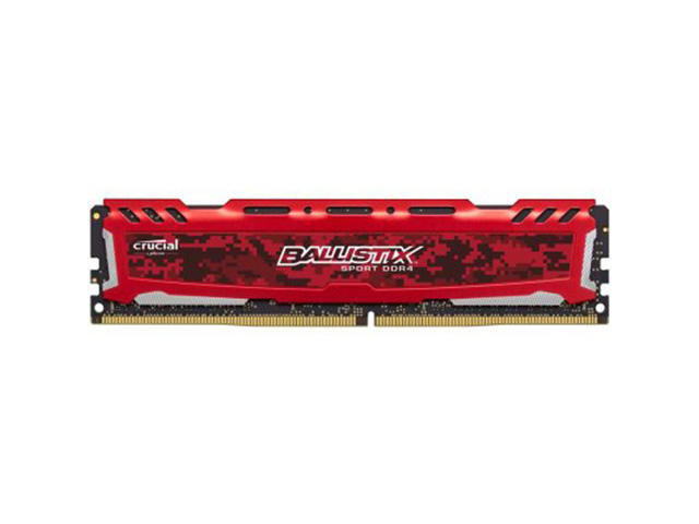 Оперативна памет 16GB DDR4 2666MHz Crucial Ballistix Sport LT Red UDIMM