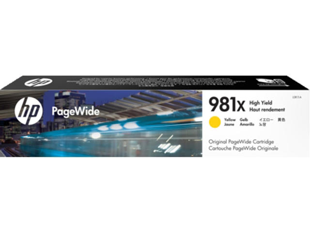 Консумативи Оригинален HP 981X High Yield Yellow Original PageWide Cartridge