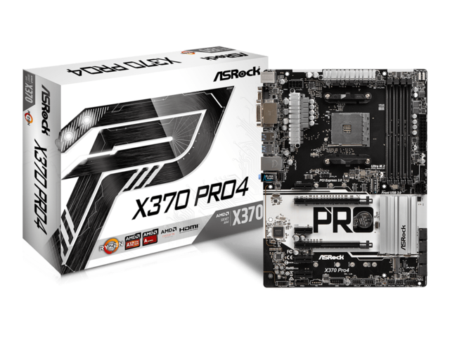 Дънни платки ASRock X370 Pro4