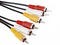 Кабели и Адаптери VCom кабел RCA 3x M / RCA 3x M - CV033-3 метра
