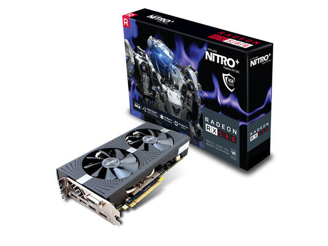 Видео карти Sapphire Nitro + Radeon RX 580 8GD5