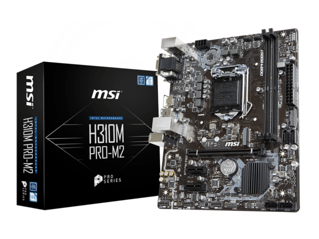 Дънни платки MSI H310M PRO-M2