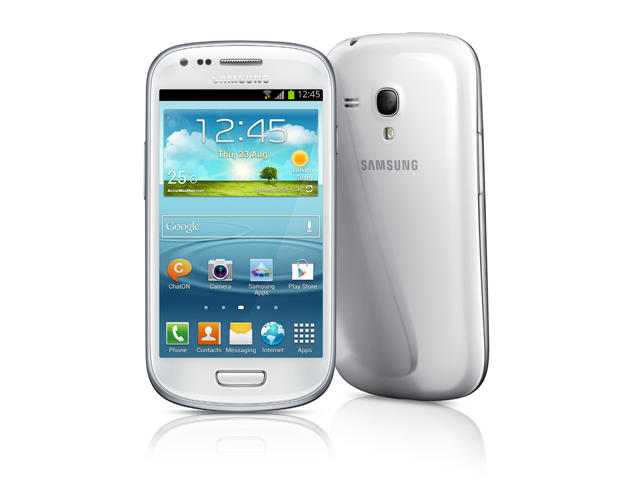 Смартфони Samsung GT-i8190 Galaxy S III mini 8GB, бял цвят, с нарушена опаковка
