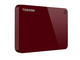 Външни HDD 1TB Toshiba Canvio Advance, в червено